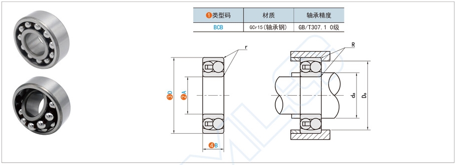 d27aee7e42707ca0488959482f5d268b 调心球轴承和深沟球轴承的区别